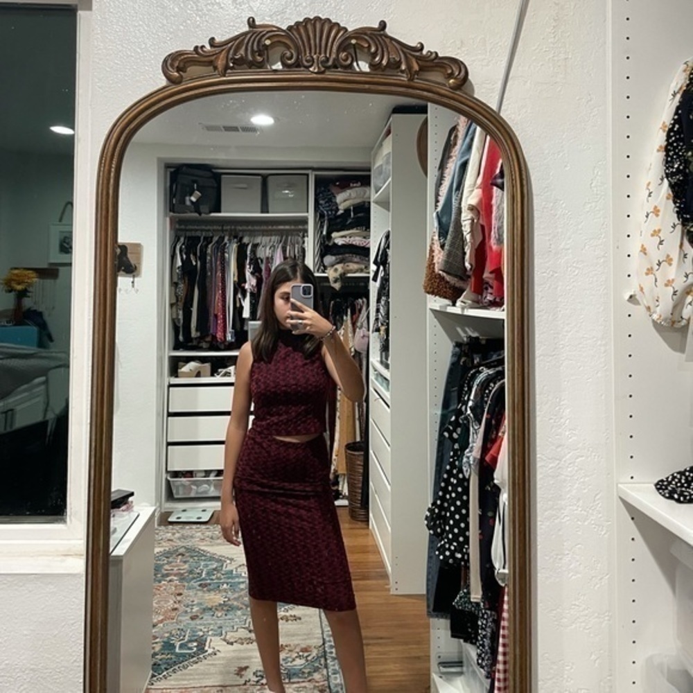 Two piece sweater midi skirt set​ - Picture 6 of 7